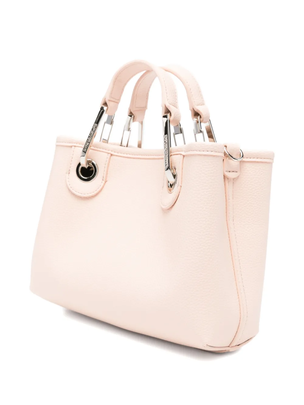 Emporio Armani Myea mini-shopper met handvat Roze