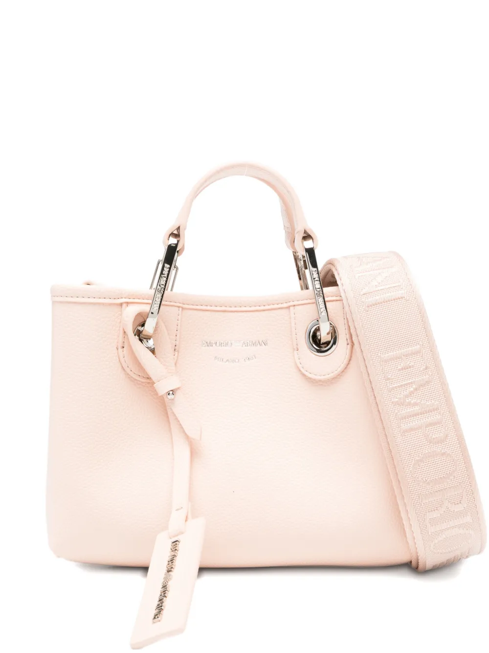 Emporio Armani mini Myea handle shoulder tote bag - Rosa