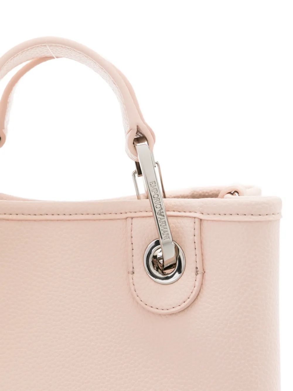 Emporio Armani Myea mini-shopper met handvat Roze