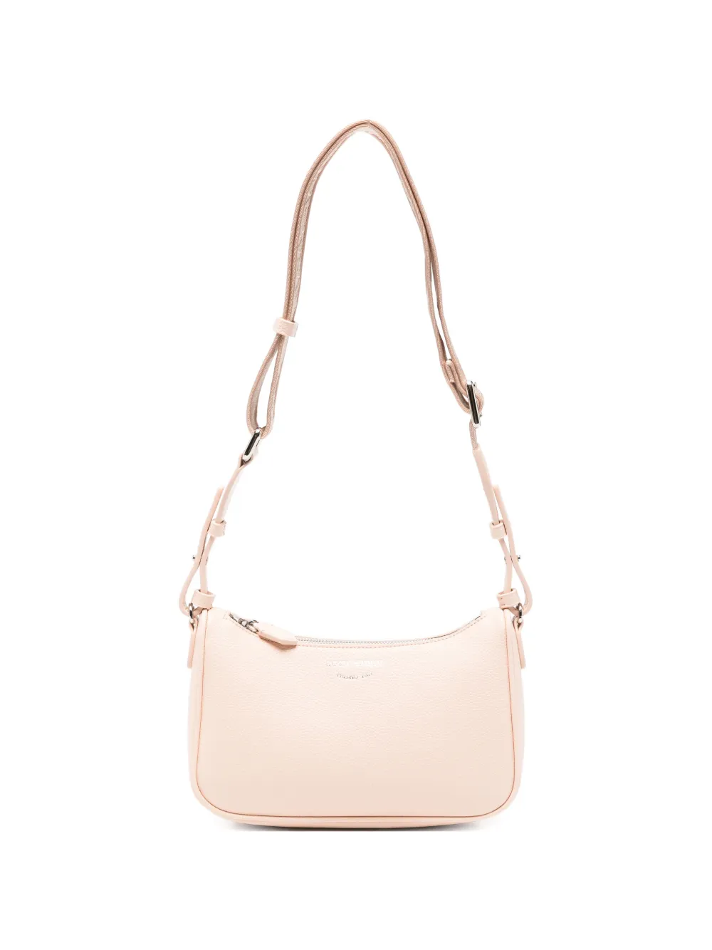 Emporio Armani logo-strap shoulder bag - Rosa