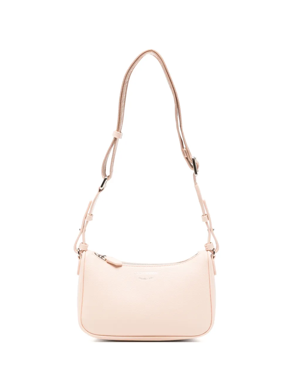 Emporio Armani logo-strap shoulder bag - Rosa