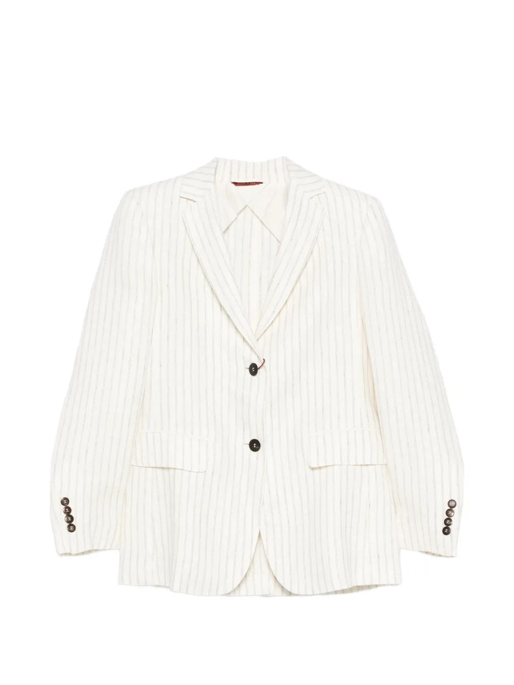 Max Mara striped button jacket - Toni neutri