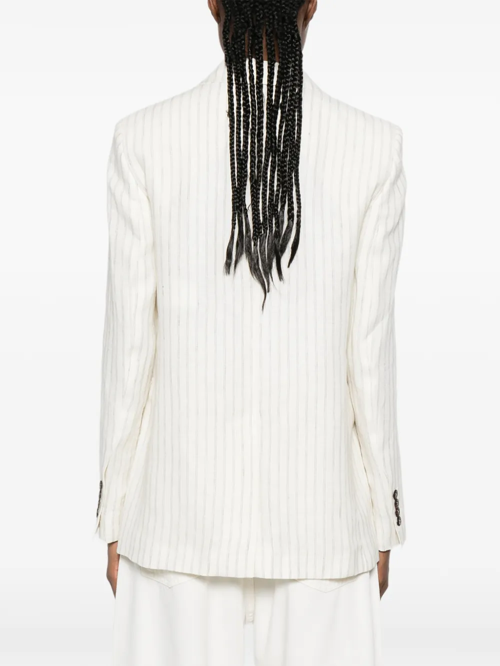 Striped Button Jacket