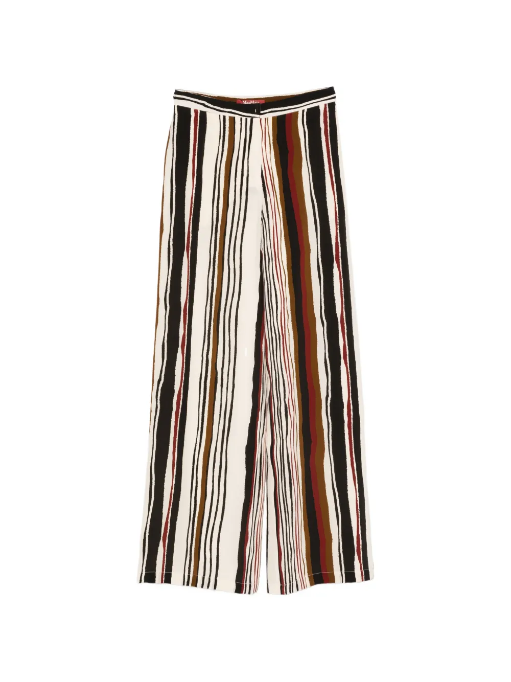 Max Mara striped trousers - Bianco