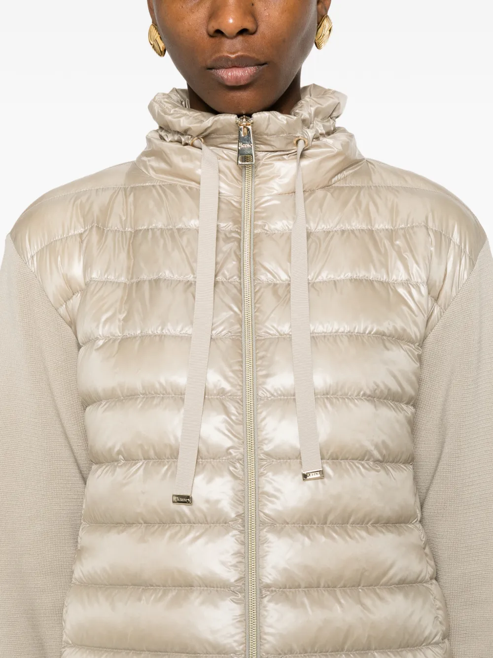 Herno Gewatteerd jack Beige