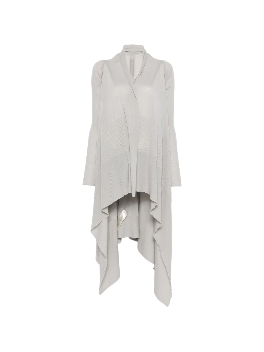 Rick Owens draped cardigan - Grau