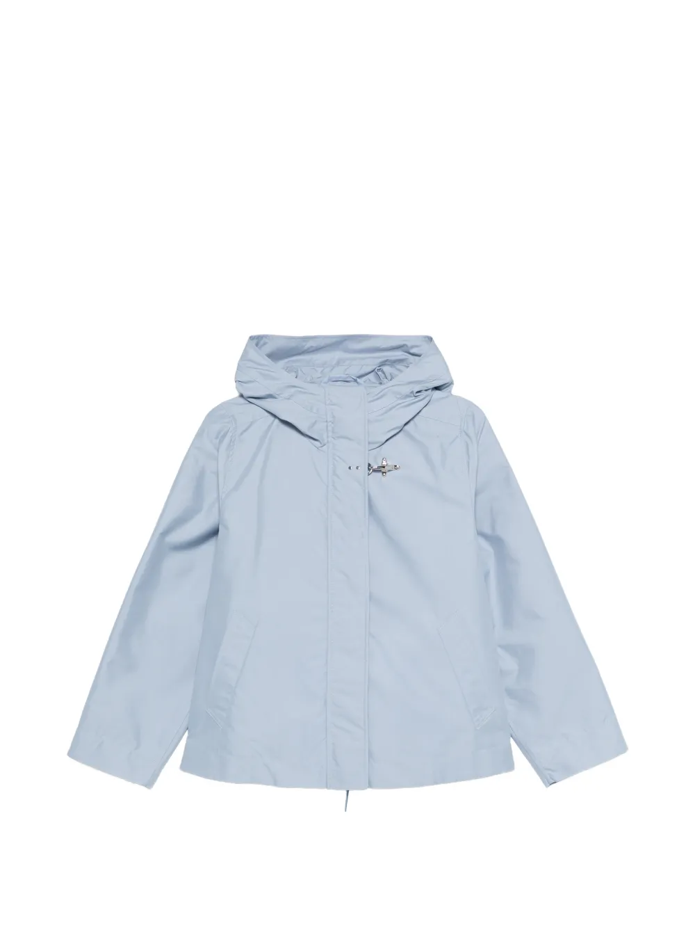Fay hooded zip-fastening jacket - Blu