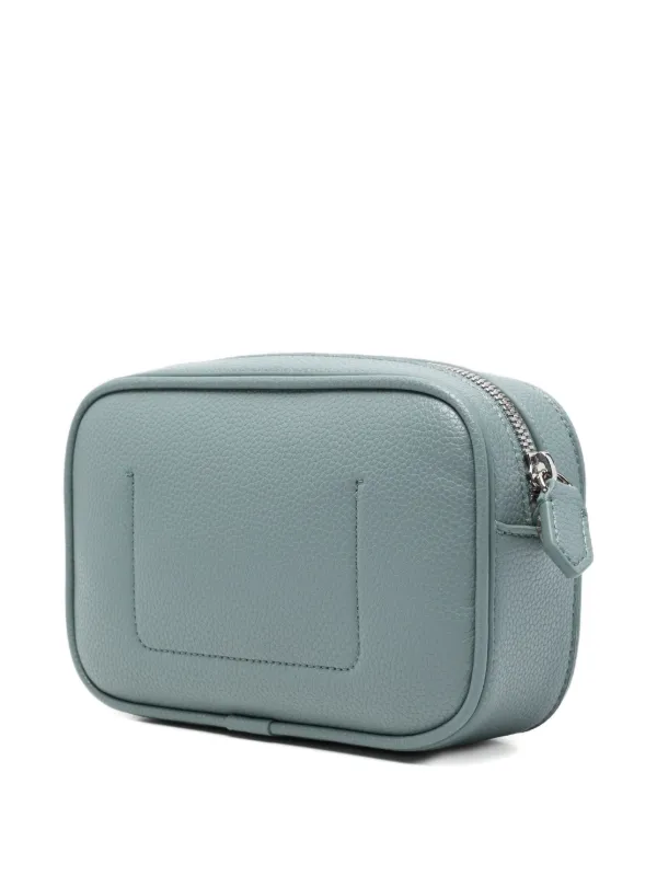Emporio Armani ロゴストラップ ショルダーバッグ | ブルー | FARFETCH JP