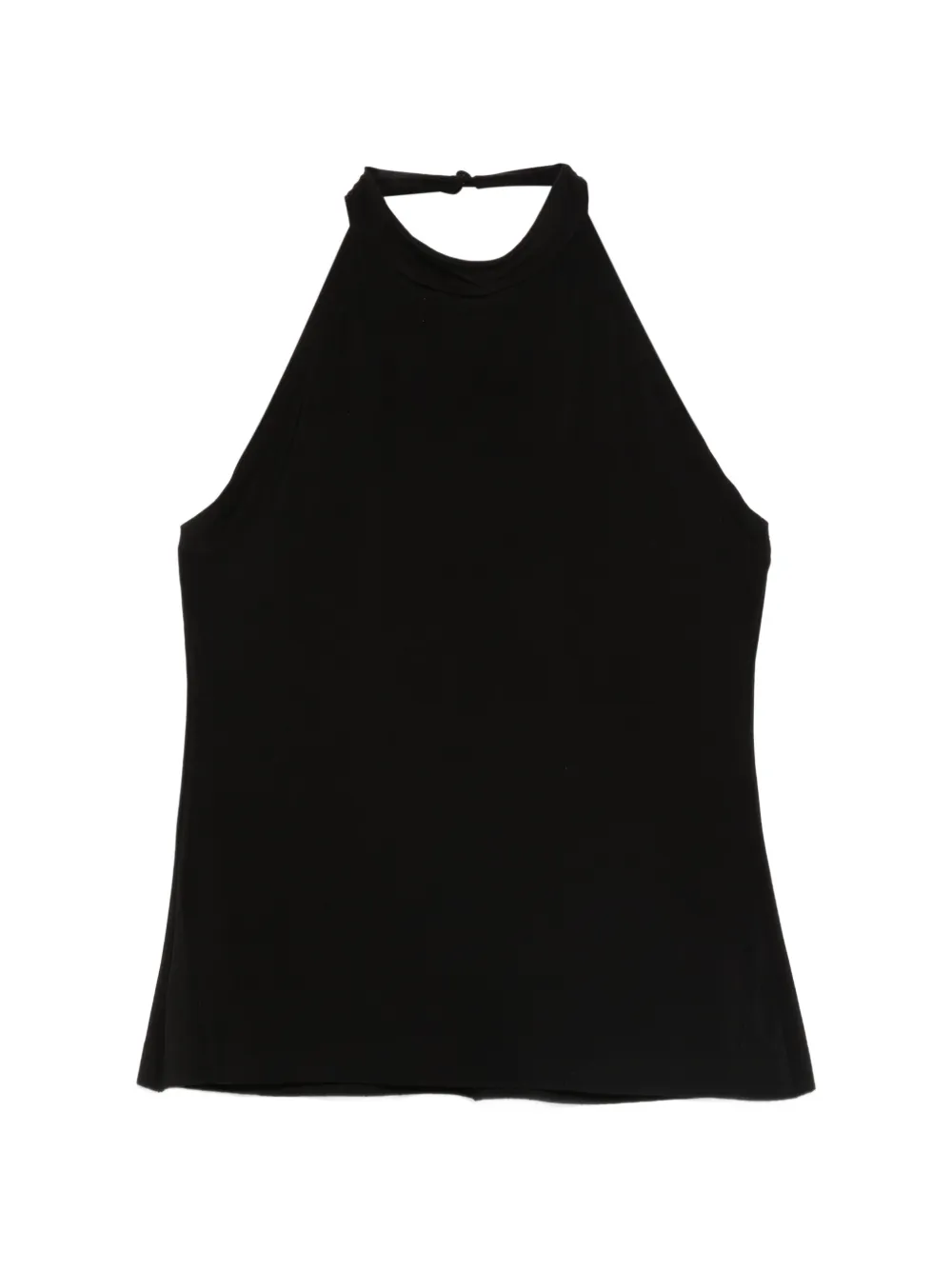 Norma Kamali halterneck top - Nero