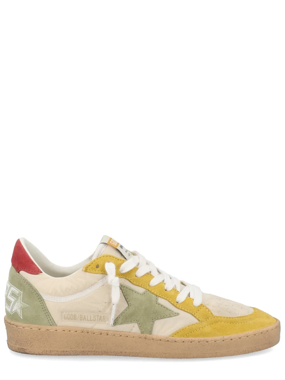 Golden Goose Ballstar appliqué sneakers Beige