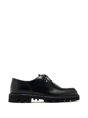 Birkenstock レザー デッキシューズ | ブラック | FARFETCH JP