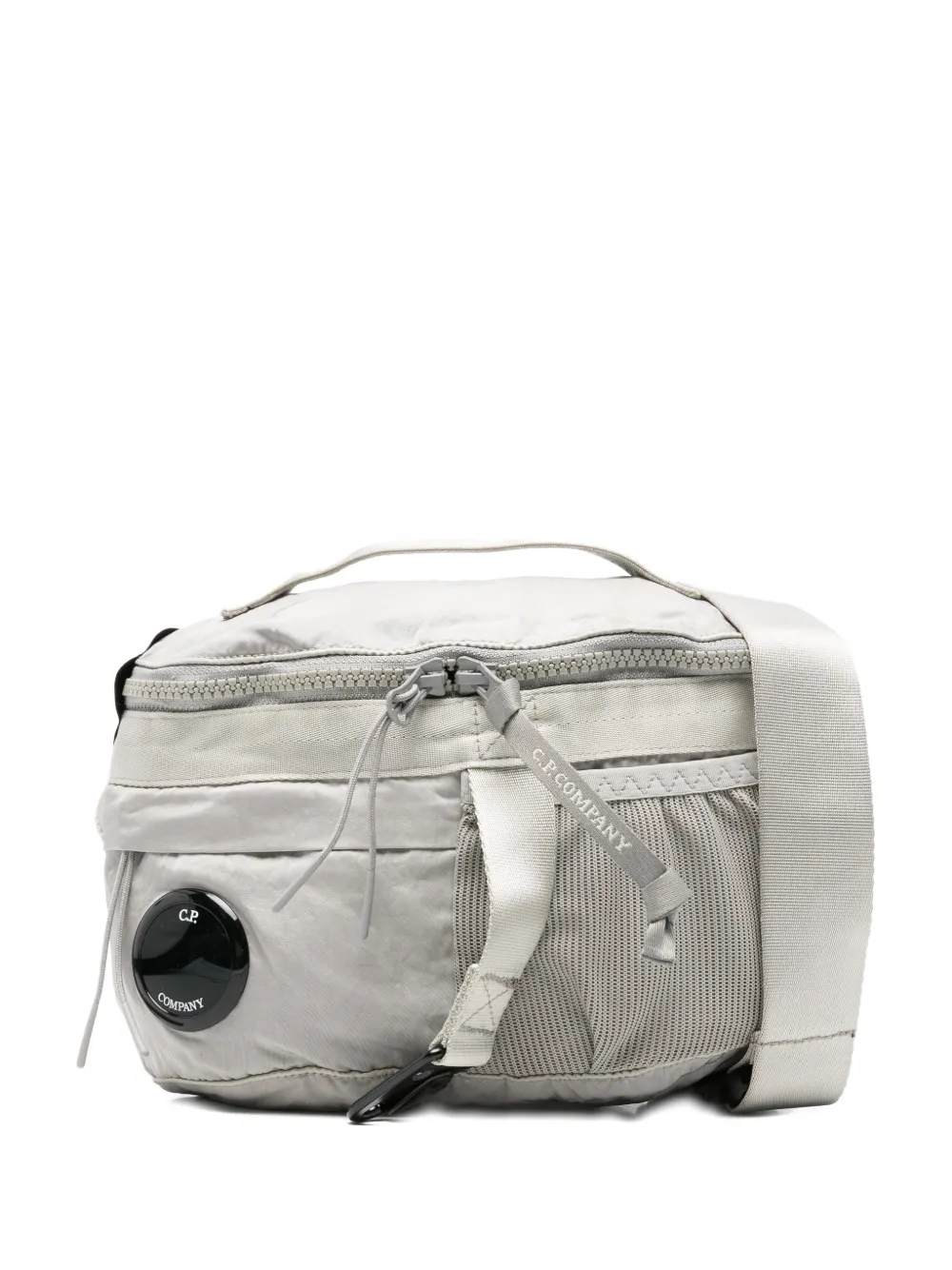 C.P. Company zip-detail messenger bag - Grigio