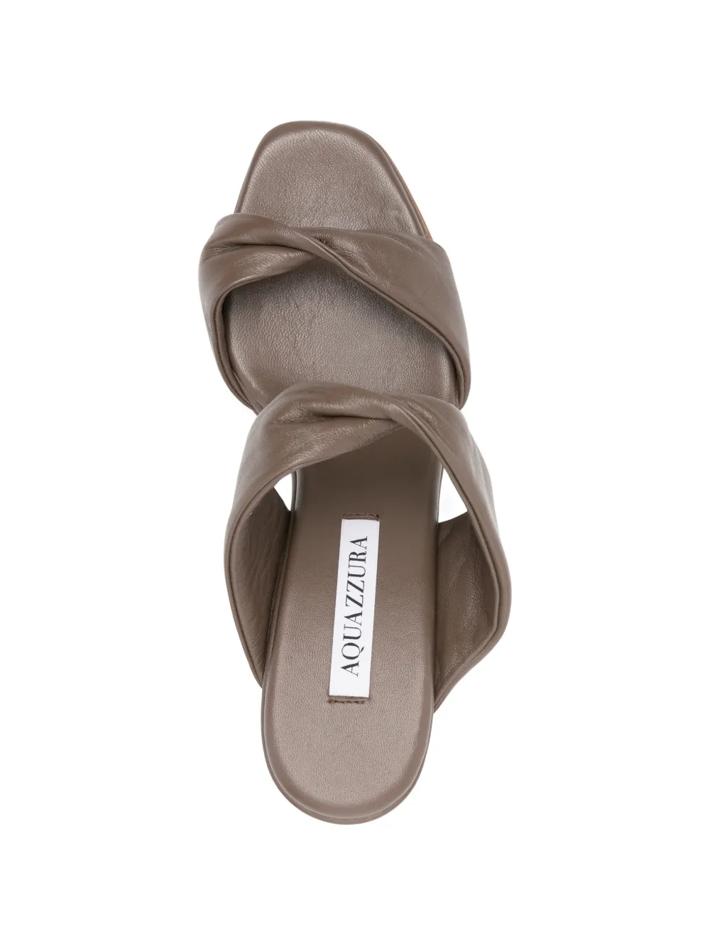 Aquazzura Leren sandalen Bruin