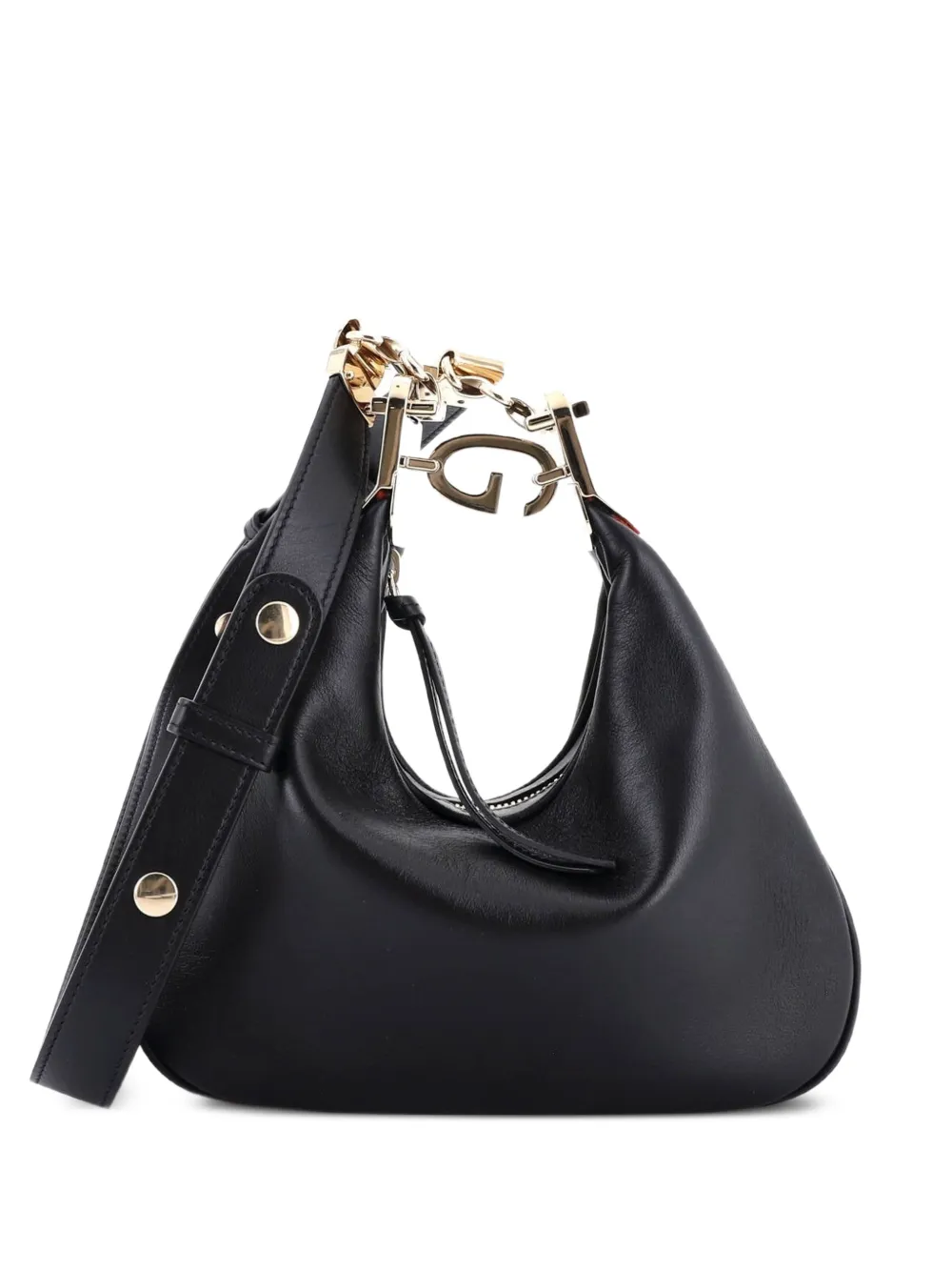 Gucci Pre-Owned Attache Shoulder Bag Leather Small crossbody bag - Nero