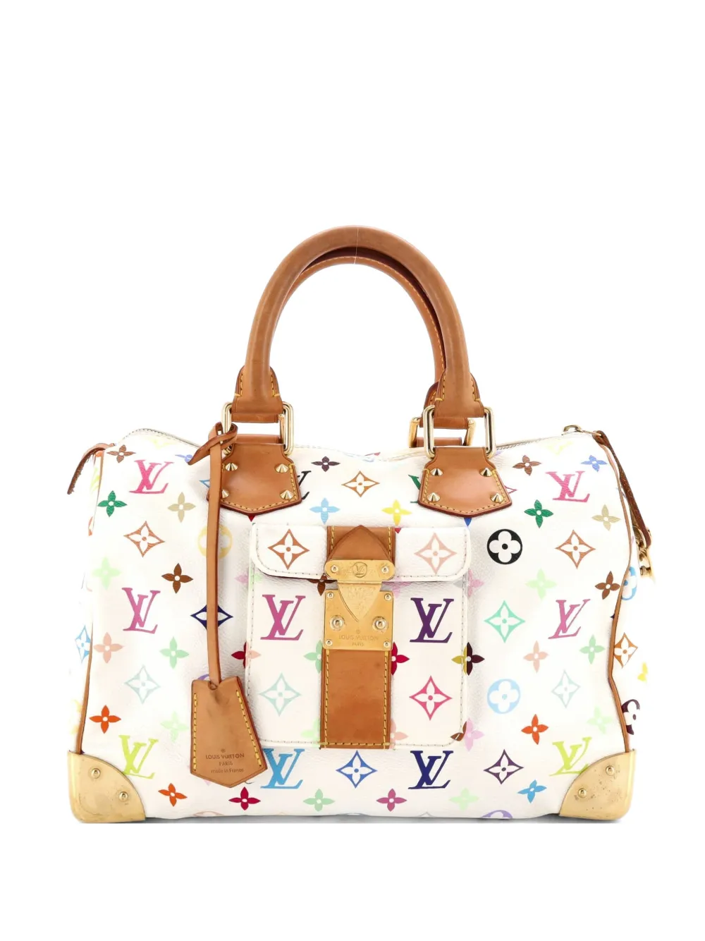 Louis Vuitton Pre-Owned Speedy Handbag Monogram Multicolor 30 satchel - Multicolore