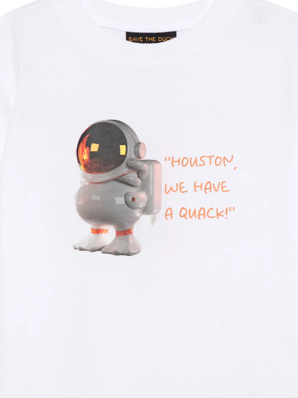  Save The Duck Kids Graphic T-shirt - White 