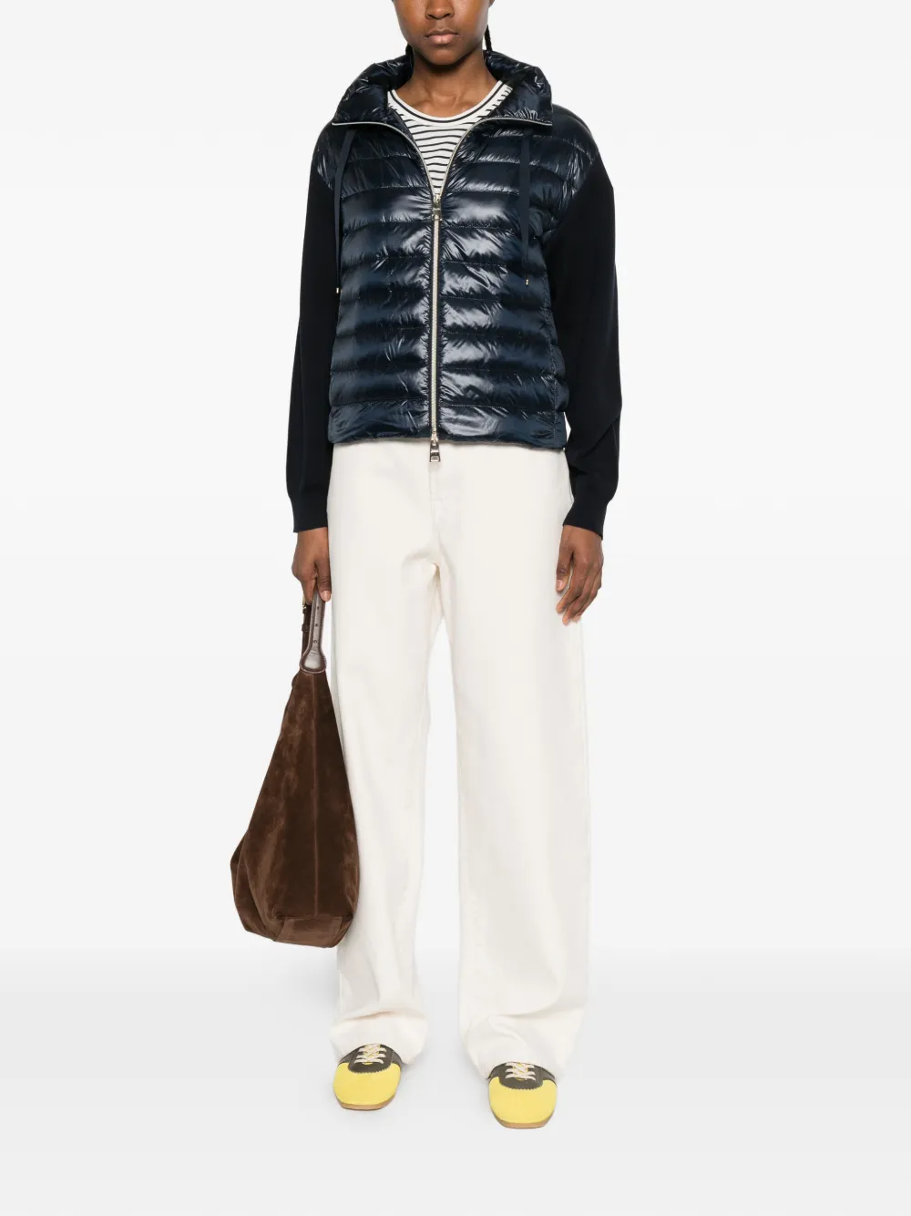 Herno Jack met ritssluiting Blauw