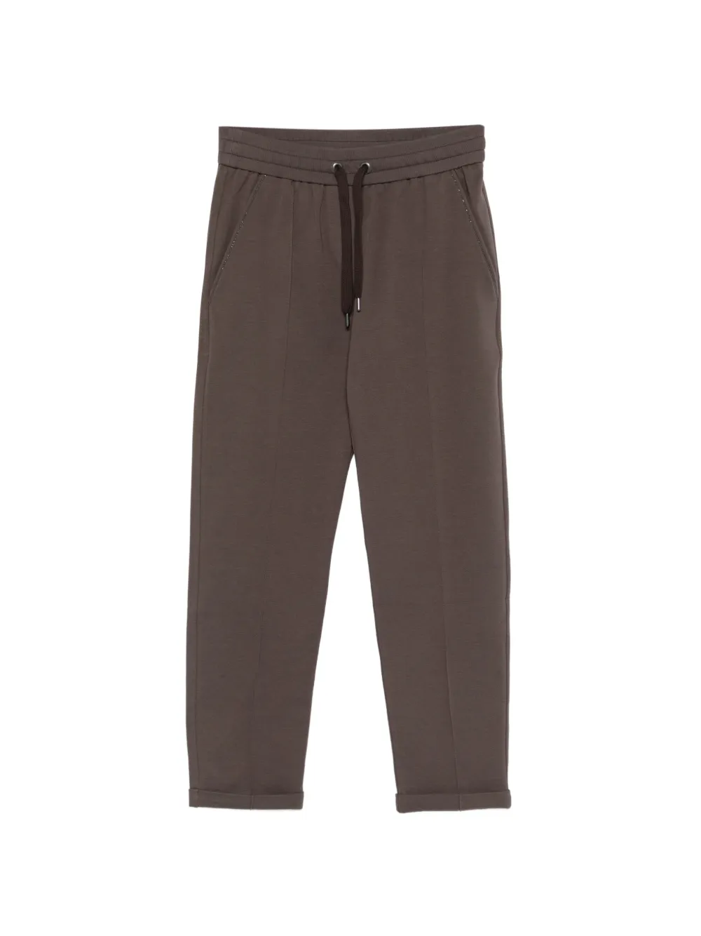 Brunello Cucinelli drawstring trousers - Marrone