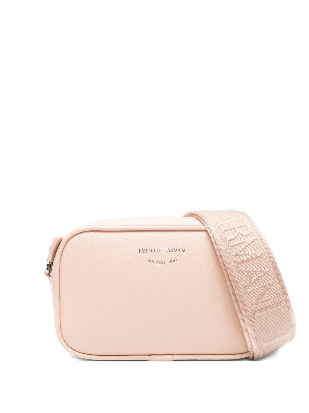 Emporio Armani logo strap cross body bag - Rosa