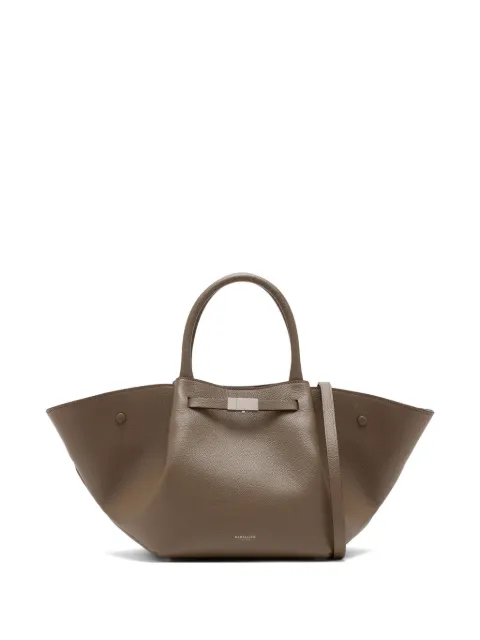 DeMellier midium The New York grained leather tote bag