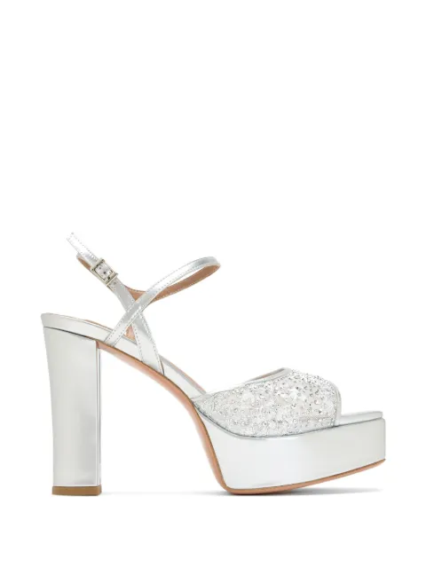 NICOLI Neza lace embellished sandals