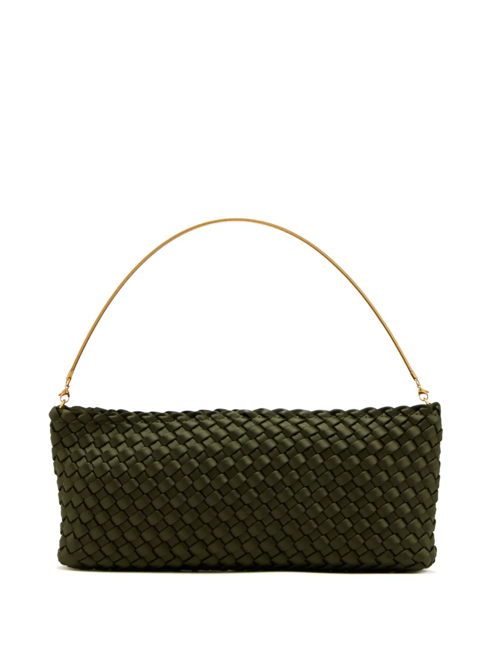 NAGHEDI woven shoulder bag - Verde