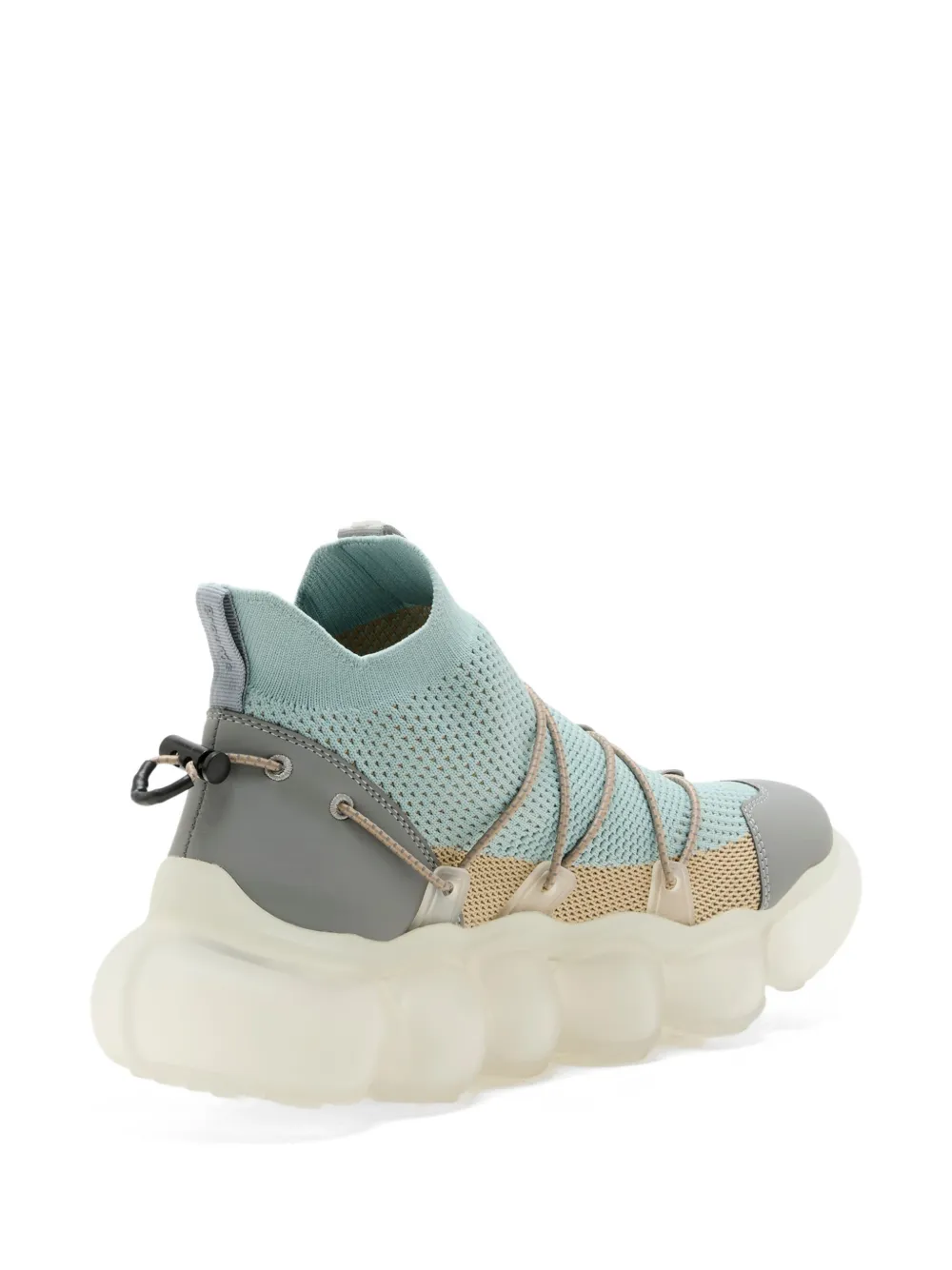 GROUNDS Sneakers met bubbelzool Blauw