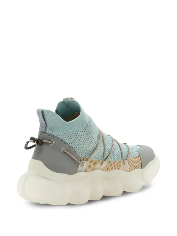 GROUNDS bubble-sole lace-up Sneakers | Blue | FARFETCH
