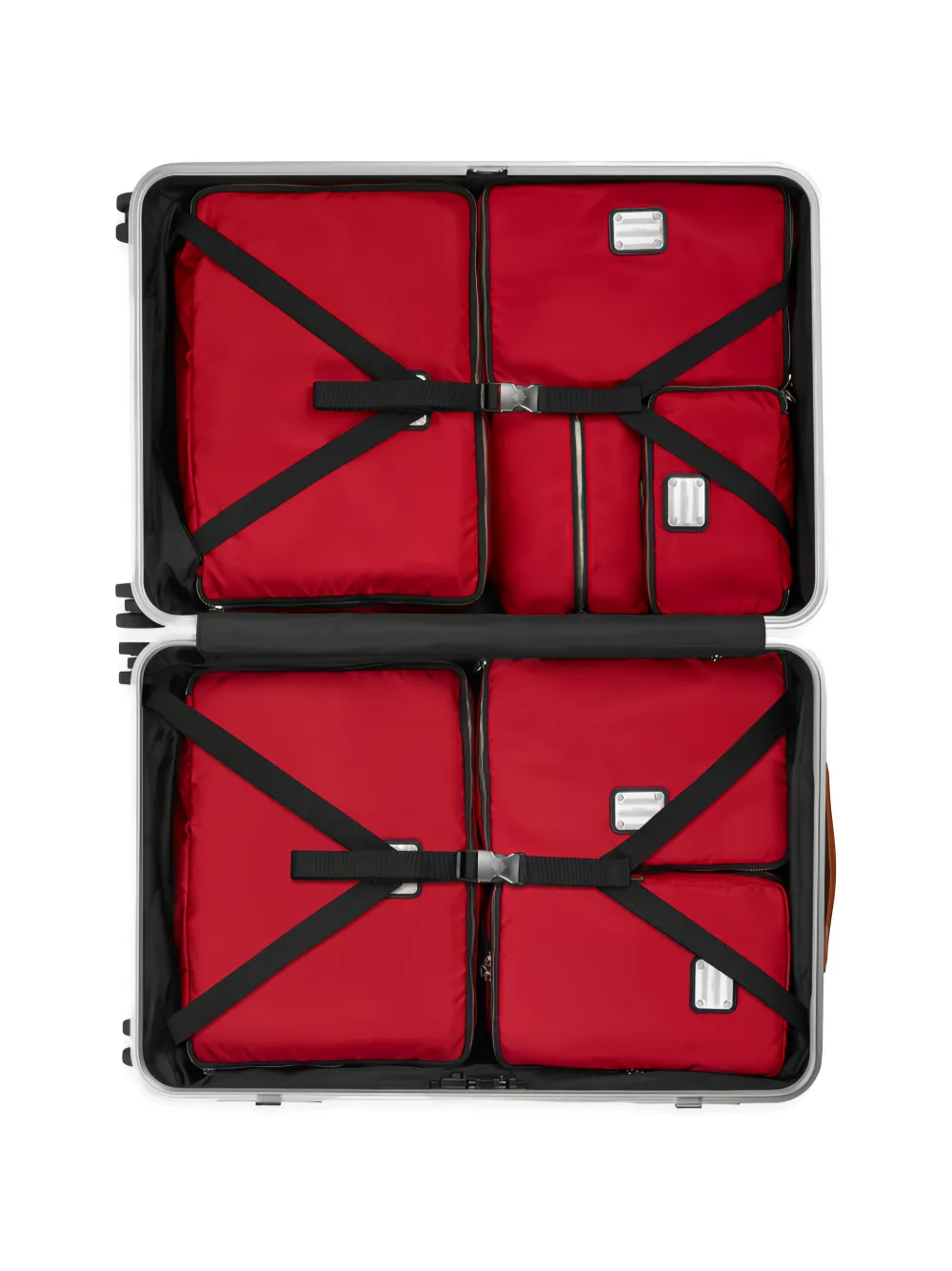  Fpm Milano Zip-fastening Luggage - Grey 