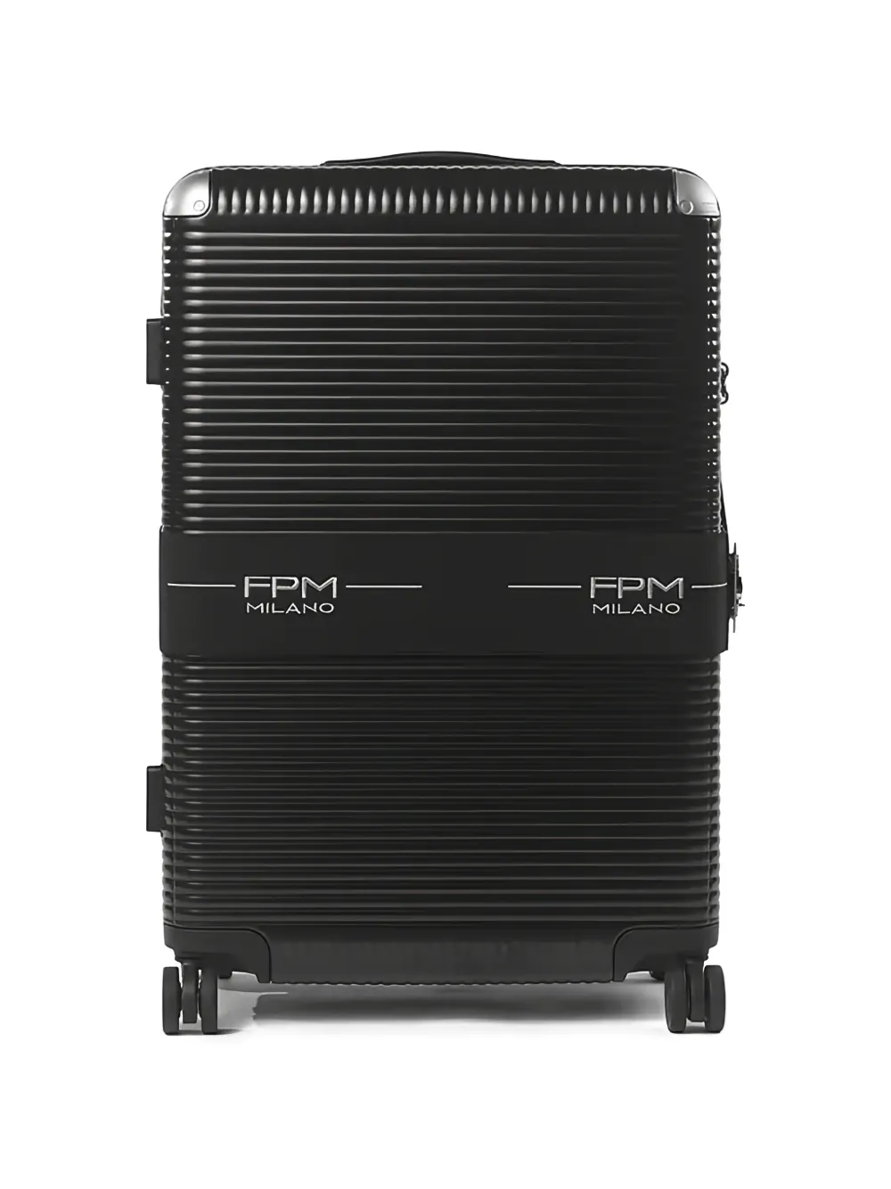 FPM Milano Valigia con zip - Nero
