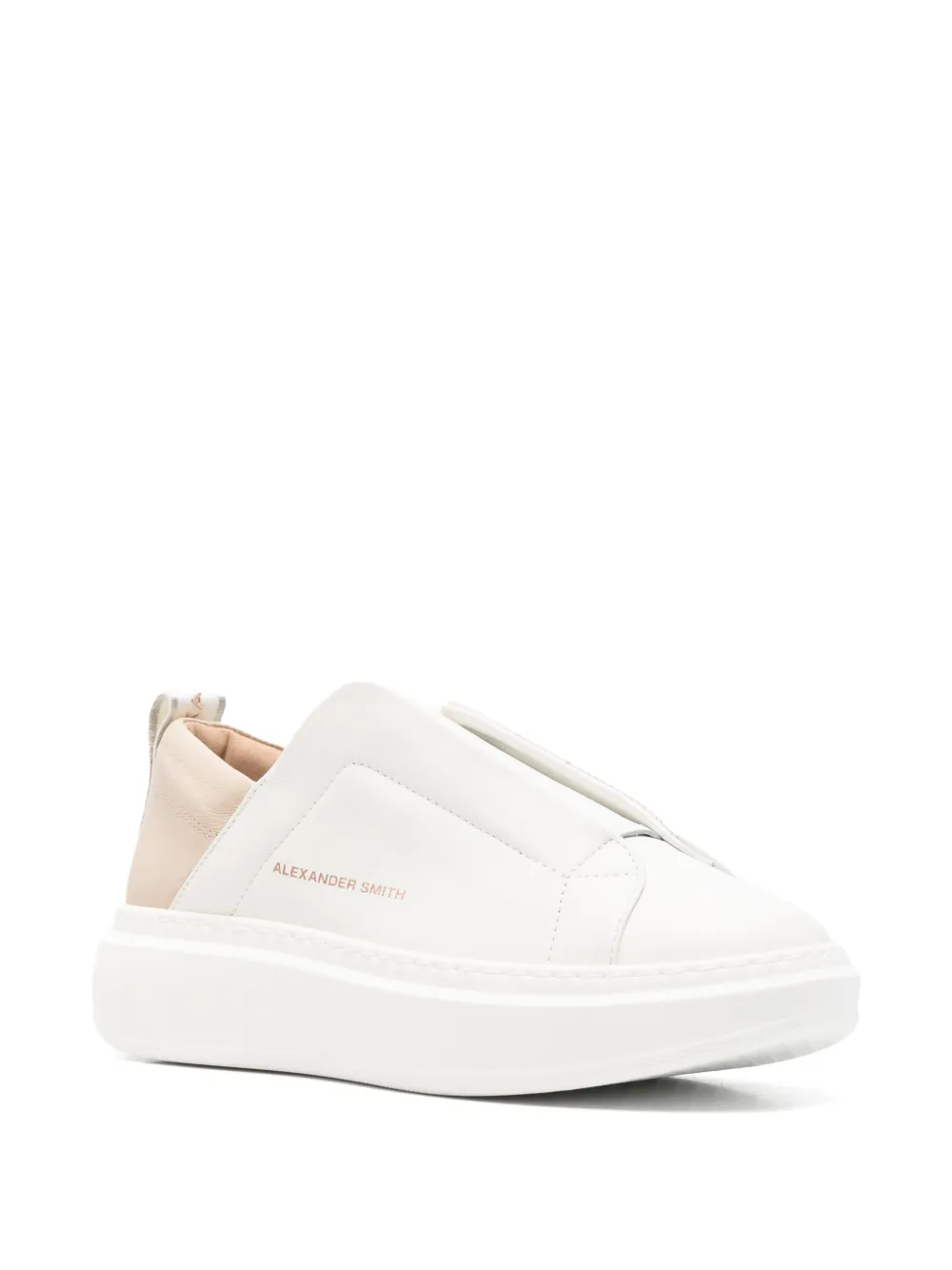 Alexander Smith Wembley slip-on sneakers Wit
