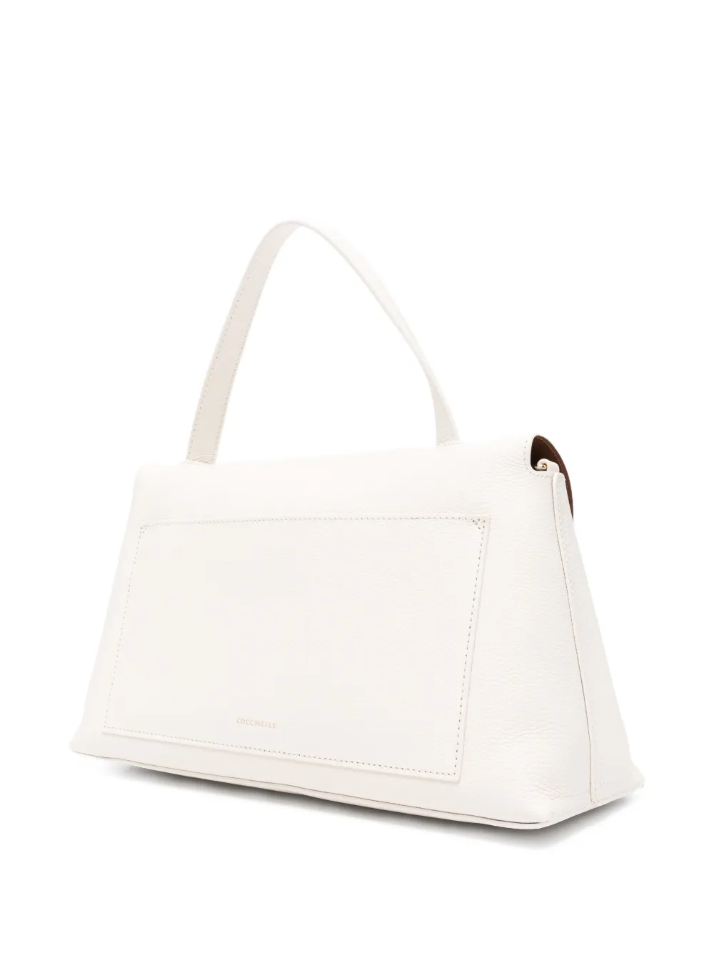 Coccinelle Leren shopper Beige