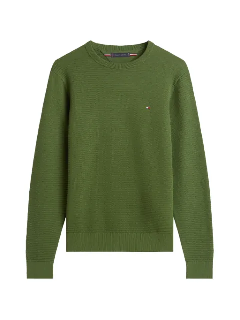 Tommy Hilfiger textured crewneck jumper