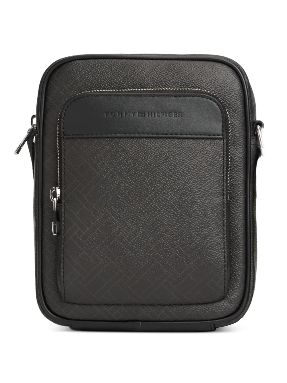 Tommy Hilfiger zip shoulder bag - Marrone