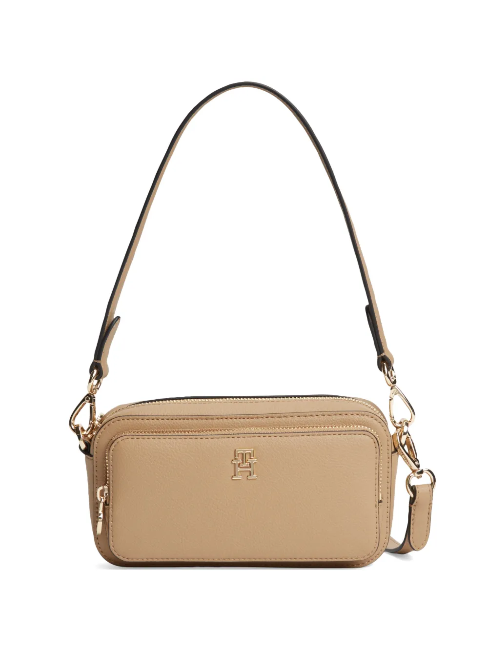 Tommy Hilfiger zip logo shoulder bag - Toni neutri