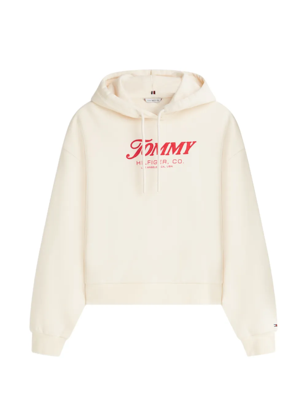 Tommy Hilfiger drawstring hooded sweatshirt - Toni neutri