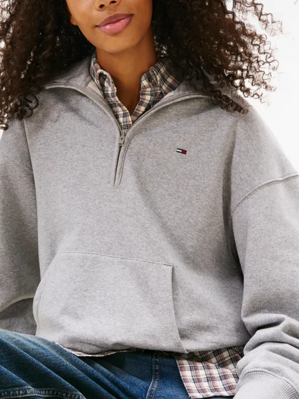 Tommy Hilfiger ジップ スウェットパーカー | グレー | FARFETCH JP