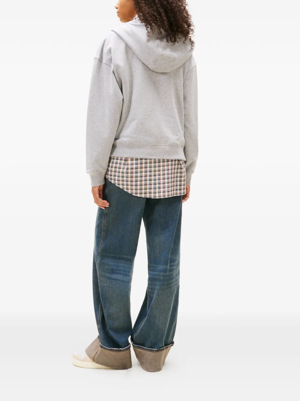  Tommy Hilfiger Zip Hooded Sweatshirt - Grey 