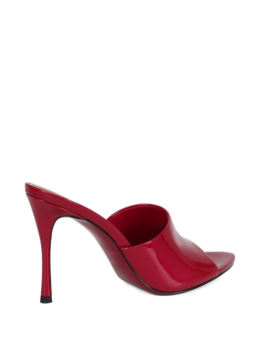 POTAMY Leren muiltjes Rood