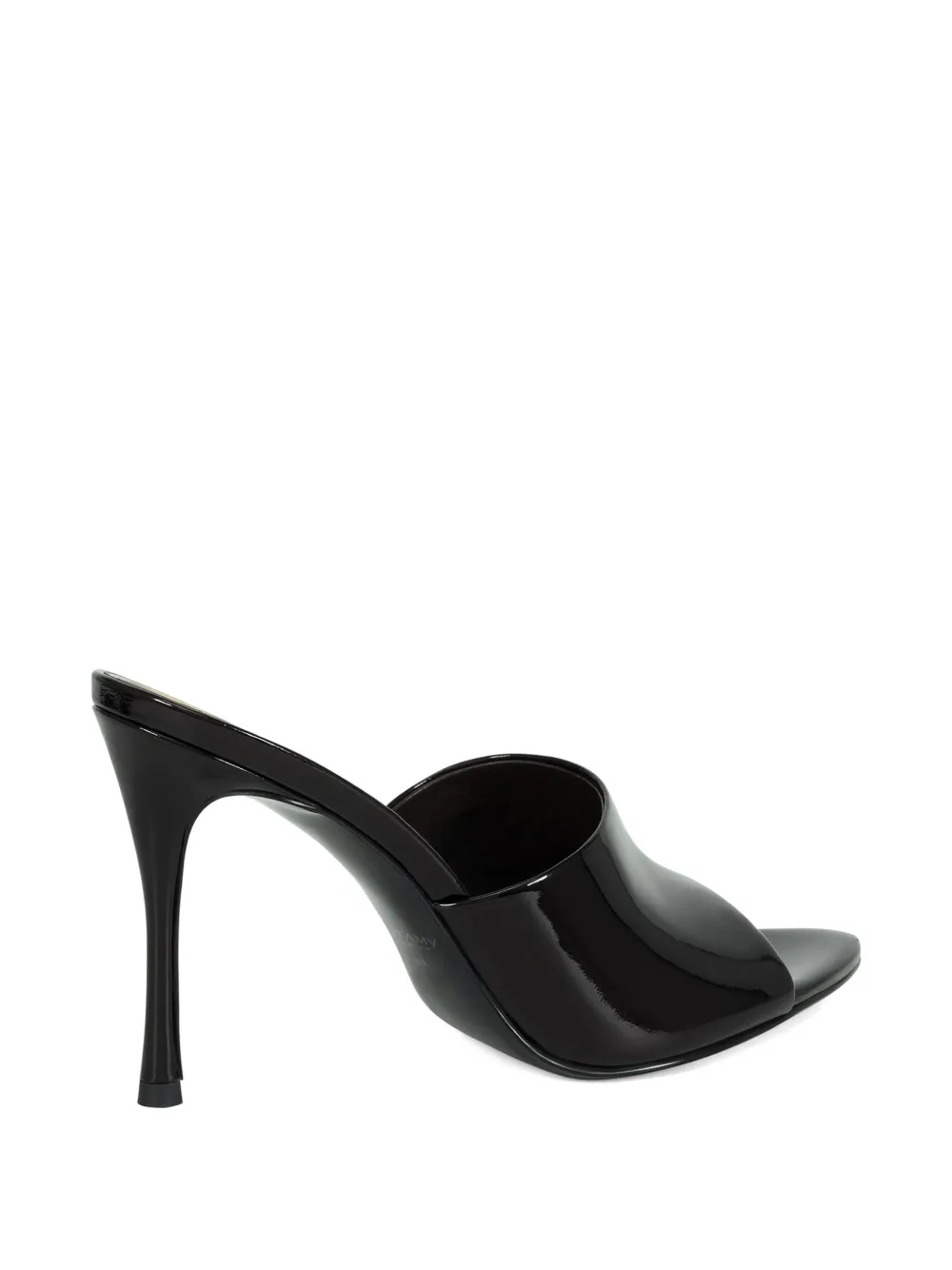 POTAMY Muiltjes met puntige neus Zwart