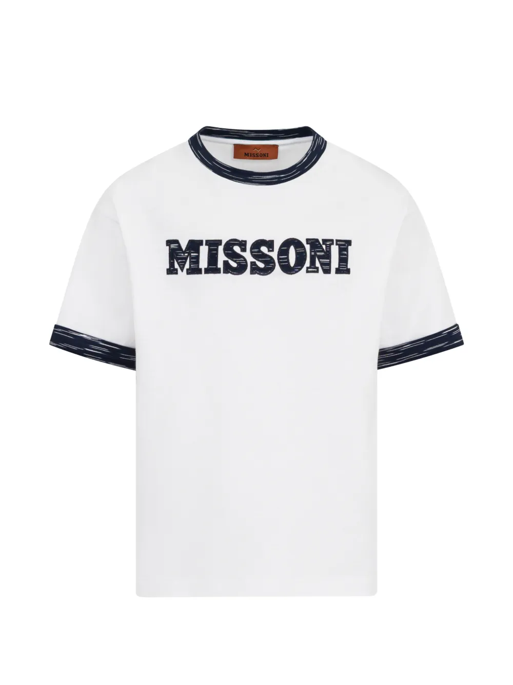 Missoni Kids logo T-shirt - Weiß