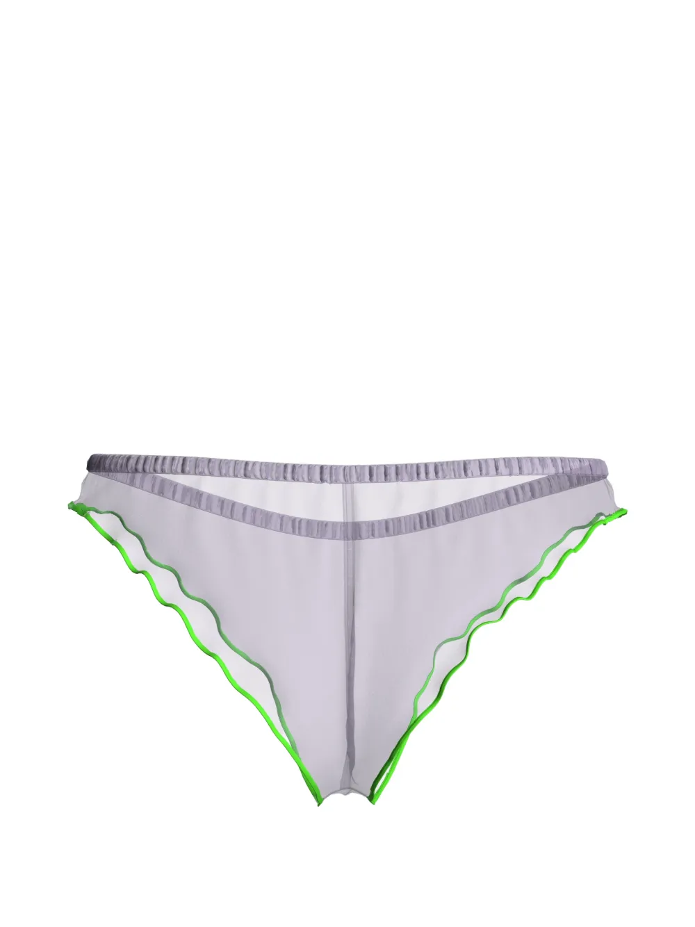 Maison Close Panorama tanga met ruches Paars