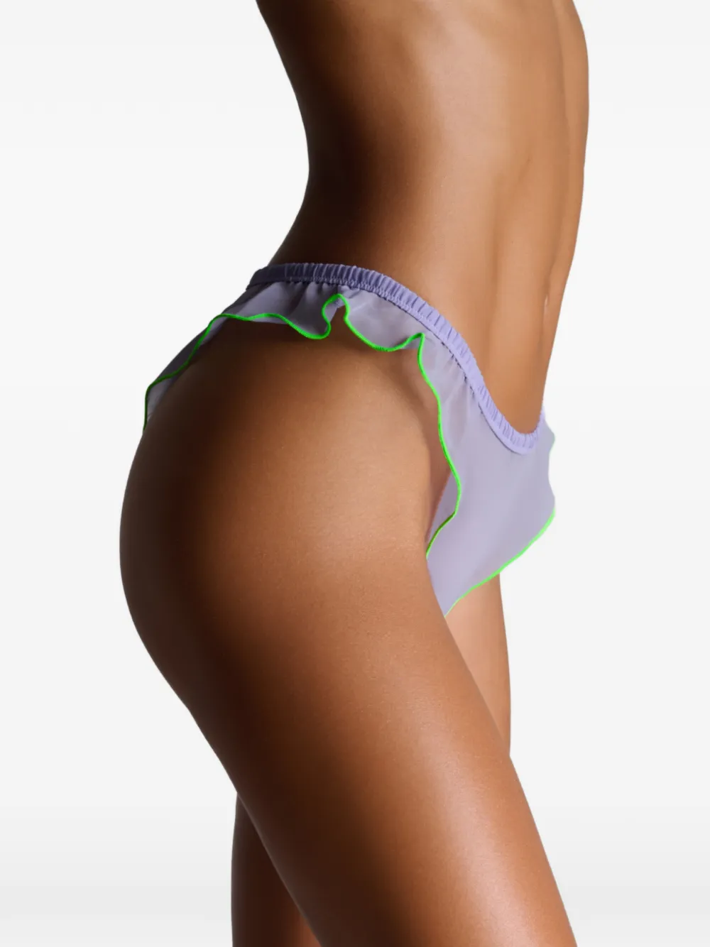 Maison Close Panorama tanga met ruches Paars