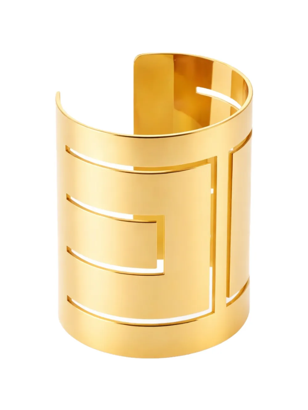 Elisabetta Franchi cut-out cuff bracelet - Oro