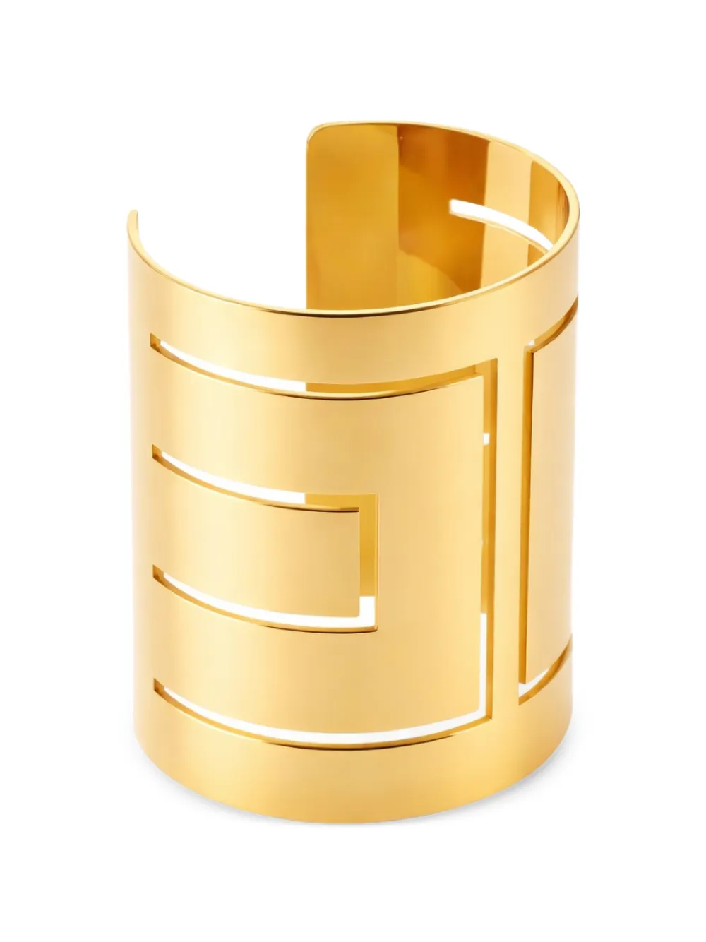 Elisabetta Franchi cut-out cuff bracelet - Oro