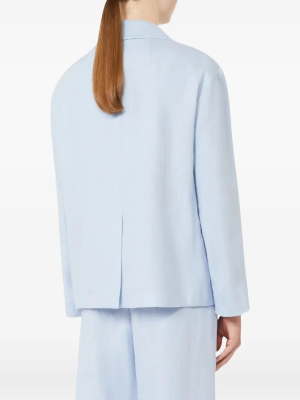  's Max Mara Double-breasted Blazer - Blue 