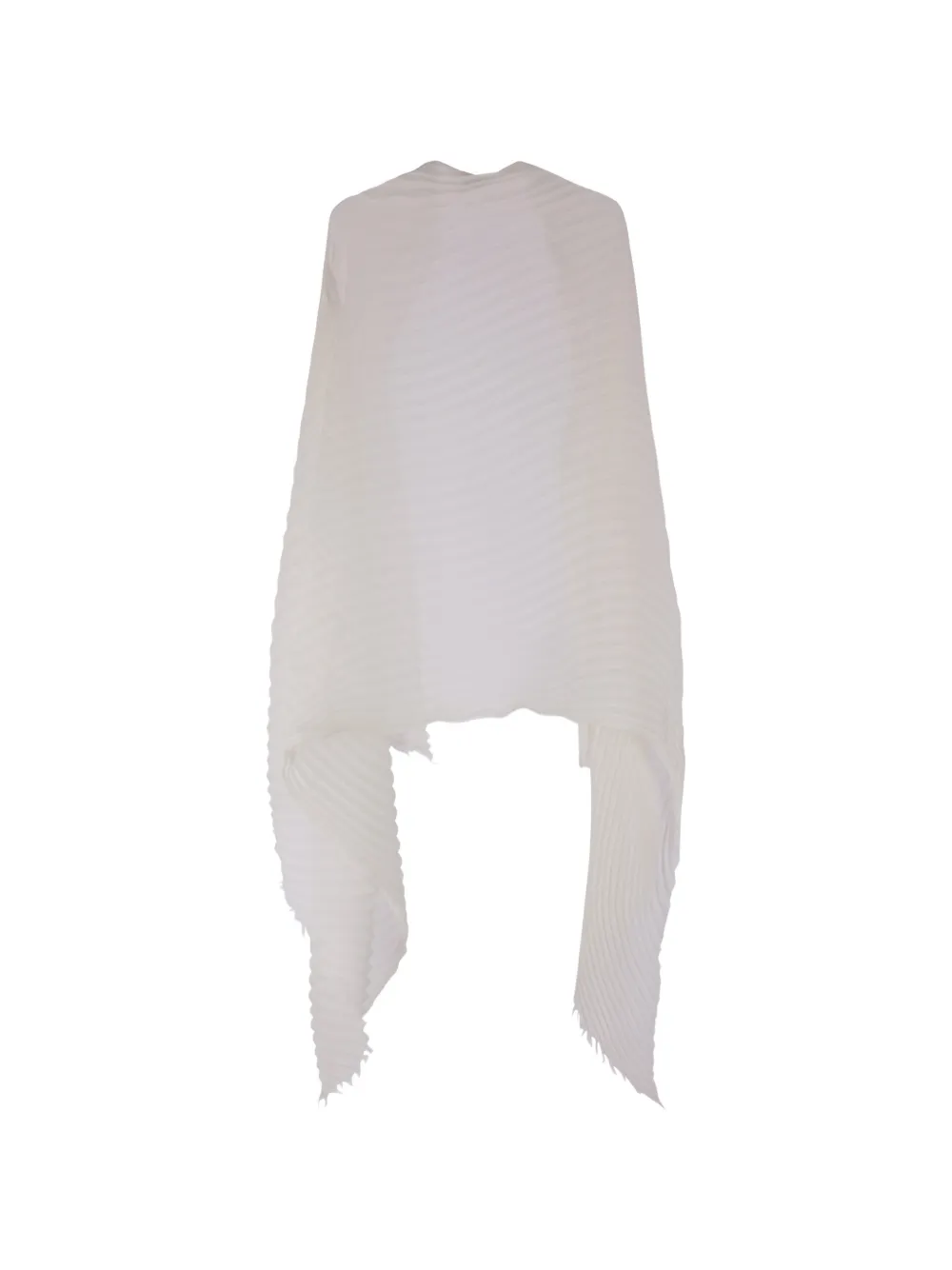 Feather Ramie Pleats Stole scarf
