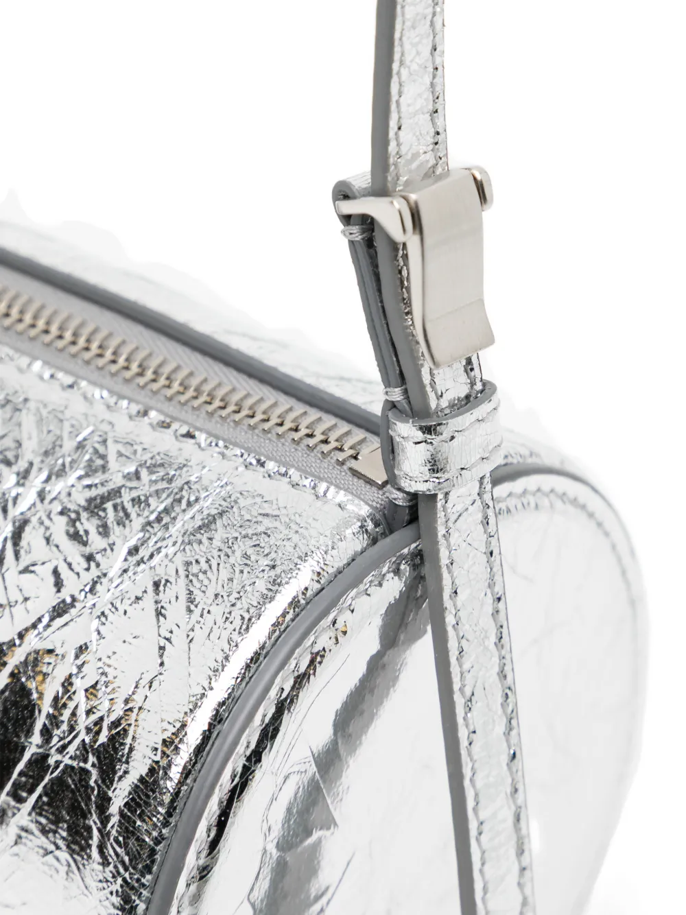 Proenza Schouler Silo crossbodytas Zilver