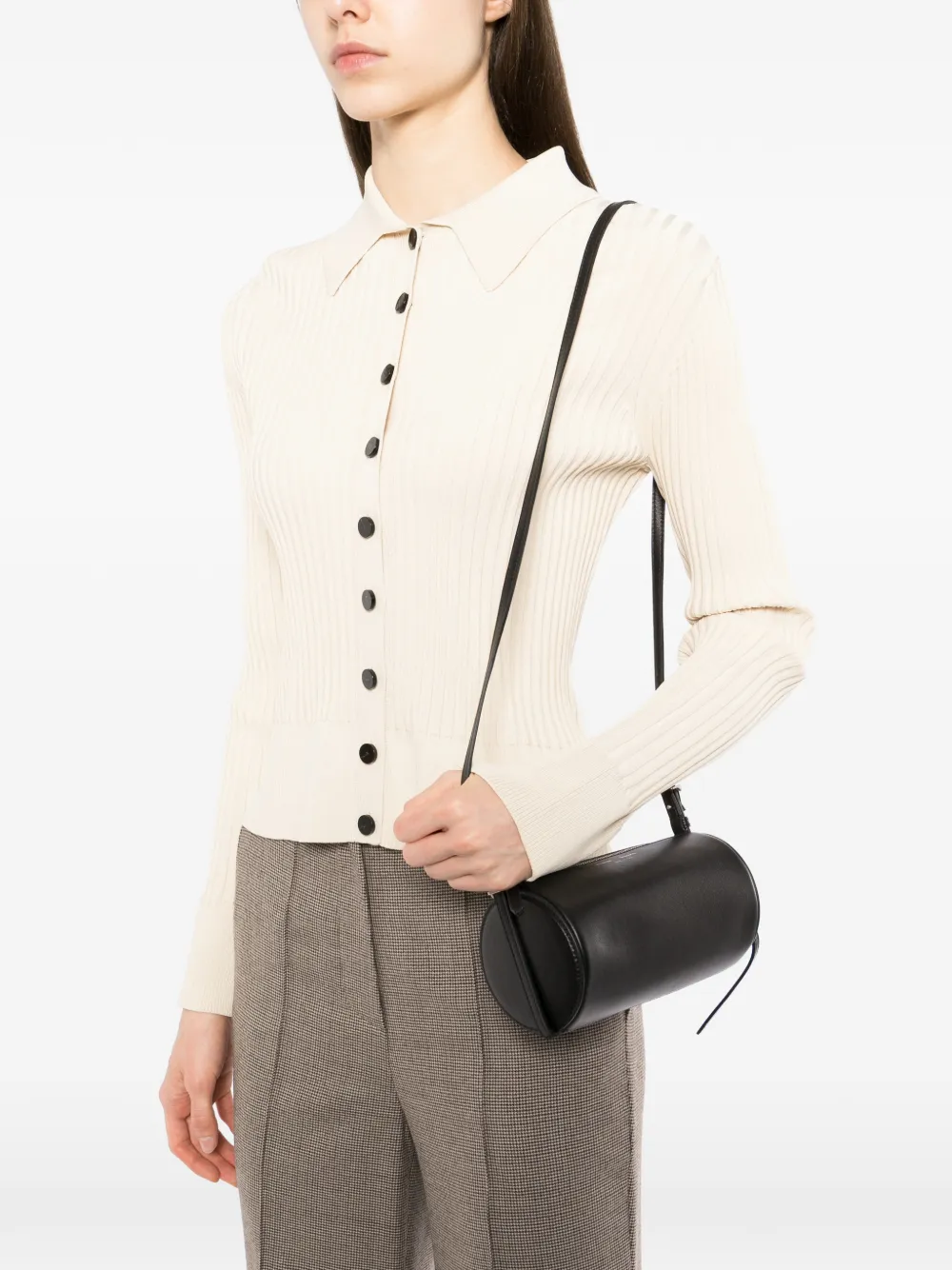 Proenza Schouler Silo crossbodytas Zwart