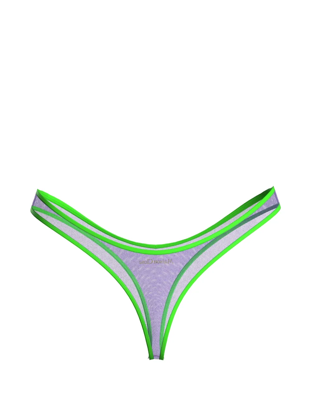 Maison Close Panorama high-cut thong - Viola